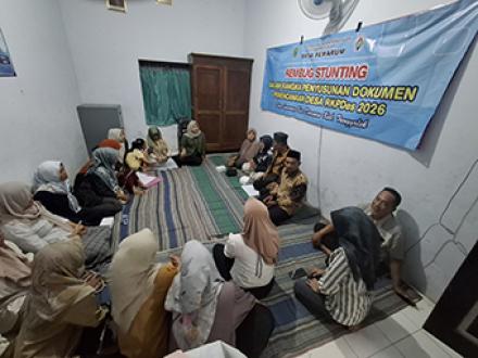 Rembug Stunting Rencana 2026 bersama Pustu dan Kader